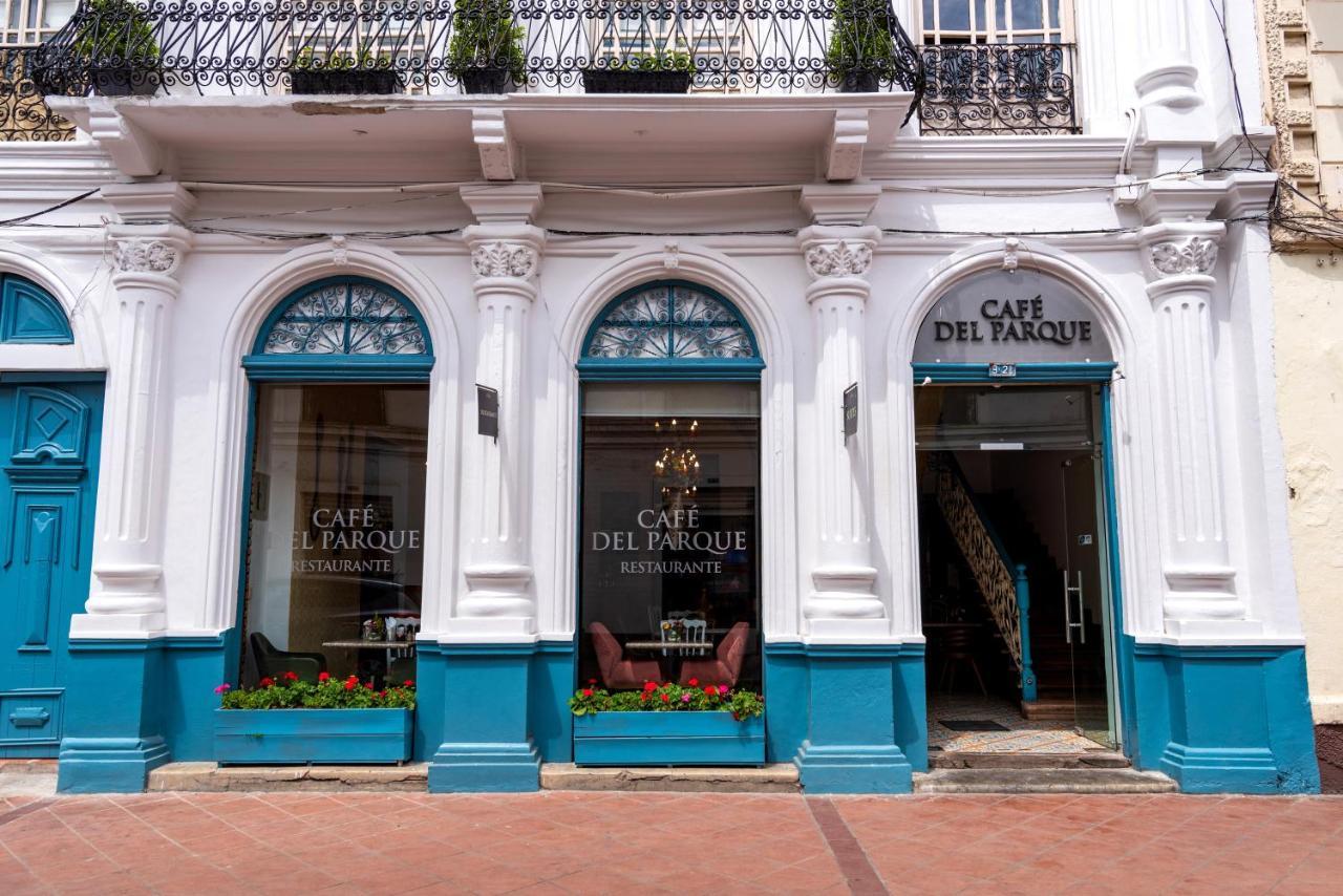 Del Parque Hotel & Suites Cuenca Bagian luar foto
